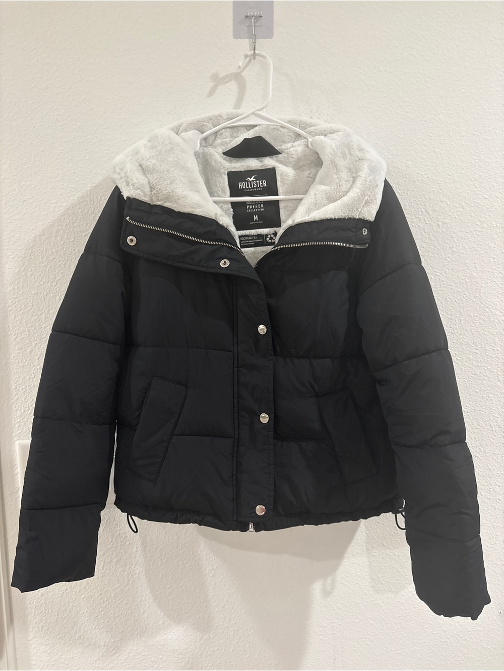 Hollister Puffer Collection Ultimate Faux Fur-Lined Hooded Puffer Jacket